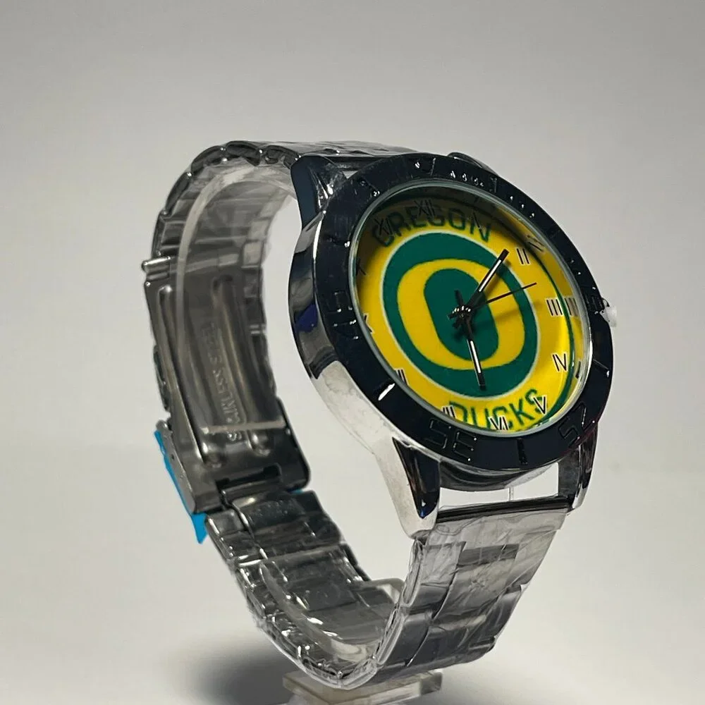 Oregon Ducks NCAA Stainless-steel Watch NEW
